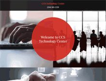 Tablet Screenshot of ccstechnologycenter.com
